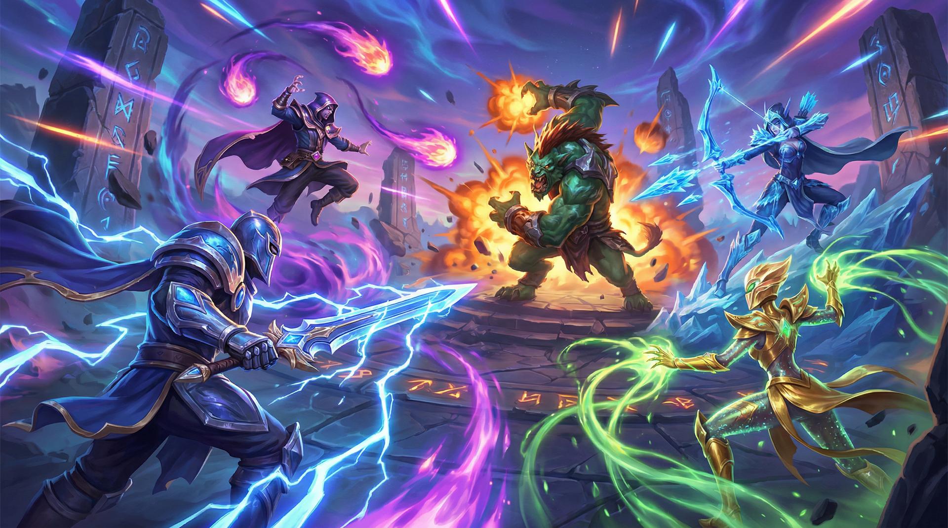 每日吃瓜英雄联盟团战视频解说