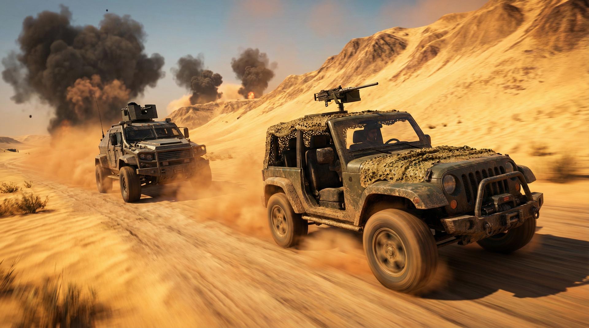 每日吃瓜绝地求生载具追逐视频